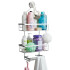 Organizador De Ducha Colgante 3 Niveles Jabonera Baño Acero Imback Color Plateado Organizador De Ducha Colgante 3 Niveles Jabonera Baño Acero Imback Color Plateado