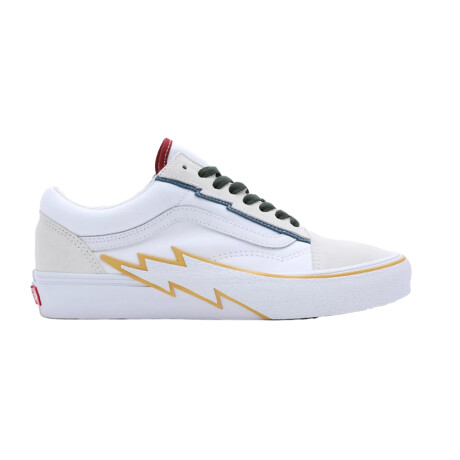 Championes Vans Old Skool Bolt White