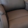 Sillón Recliner 1 Cuerpo Cuero Sintético - Adri Marrón