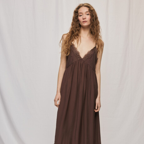 VESTIDO LOLA Chocolate