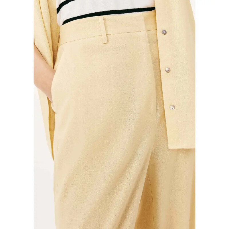 CALCA FEM AMARELO CLARO