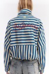 Chaqueta Magna Amarillo Rayado