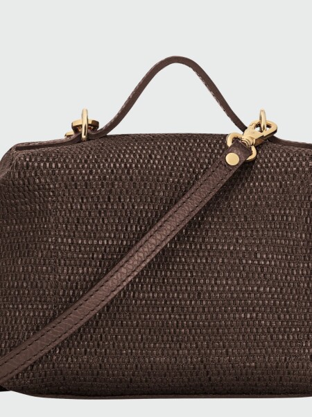 LONGCHAMP - LE PANIER PLIAGE, CARTERA CROSSBODY XS Negro Estampado