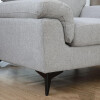 BUTACA Tela y Madera Natural Living - Lamona Gris Claro