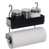 Porta Condimentos y rollo de cocina para colgar - METALTRU Porta Condimentos y rollo de cocina para colgar - METALTRU