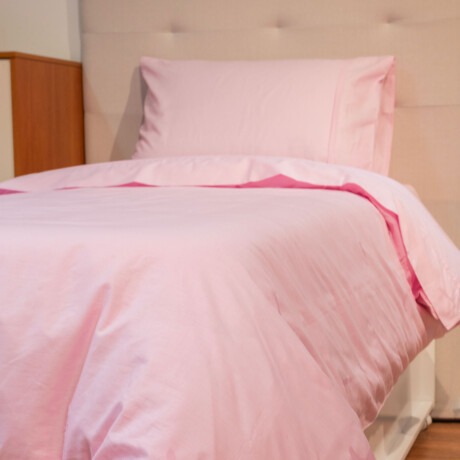 FUNDA ACOLCHADO ALGODON ROSA COTTON CLOUD PINK