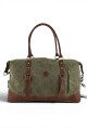 Bolso de viaje de lona Verde