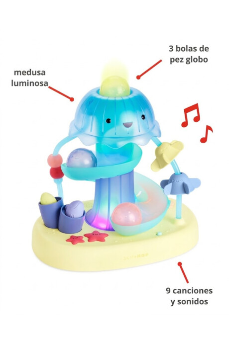 Torre de pelotas interactiva musical, diseño medusa Torre de pelotas interactiva musical, diseño medusa