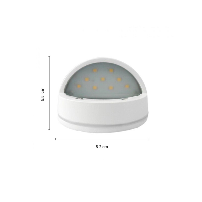 AEEP9P0 Luminaria de Exterior Frog Blanco
