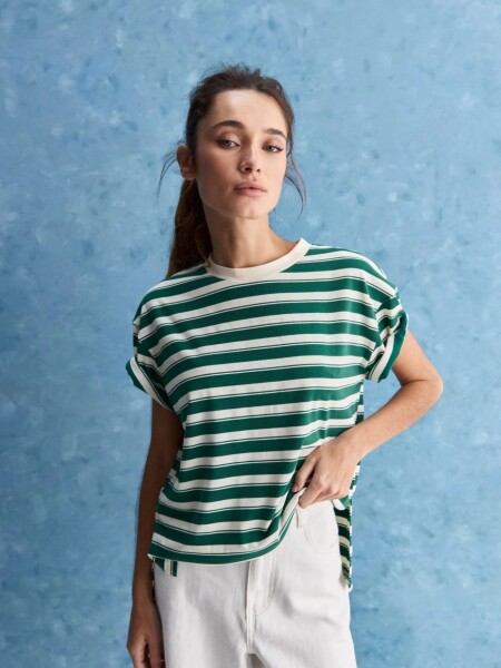 T-SHIRT ALLIE AMIATA VERDE