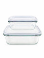 CONTENEDORES SET X2 TRANSPARENTE