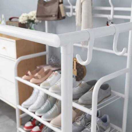 Perchero Metalico Colgador Zapatero Closet Perchero Metalico Colgador Zapatero Closet