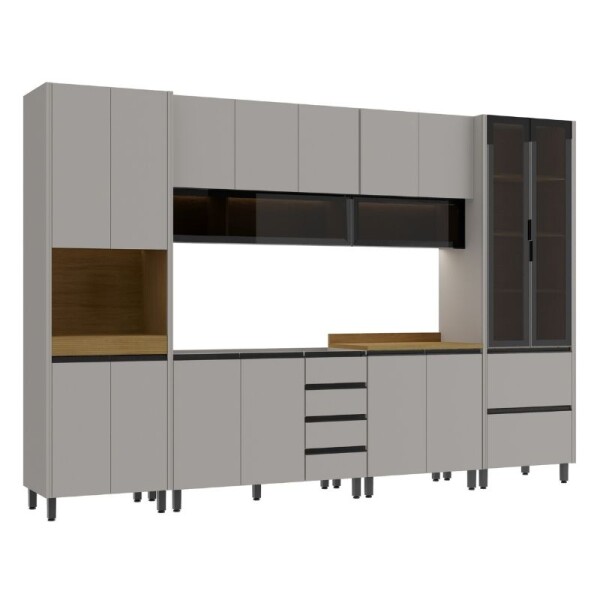 COCINA MODULADA 3.4 MT CON LUZ - ALMA COCINA MODULADA 3.4 MT CON LUZ - ALMA