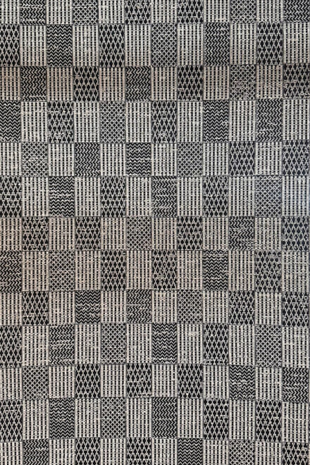 Indy Outdoor ALFOMBRA INDY 160X230 BLACK/JUTE