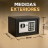 Caja Fuerte Cofre Electronica Digital Llaves Seguridad Color Variante Negro