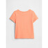 V-LOGO TEE ORANGE KISS NEON