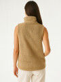 Chaleco Vivesca Beige Claro