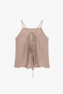 TOP ARRUGADO Beige