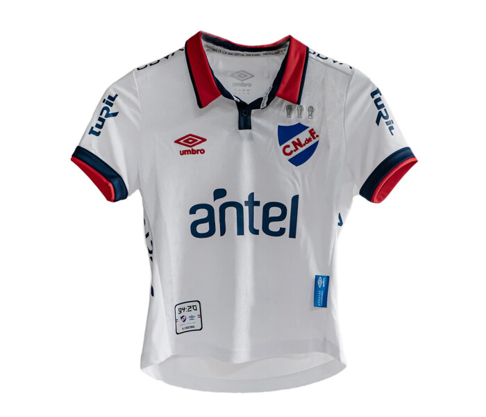 Camiseta Nacional Home Kids Blanco/Rojo/Azul