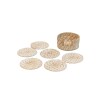 Set 6 Posavasos - Angra - Natural Set 6 Posavasos - Angra - Natural
