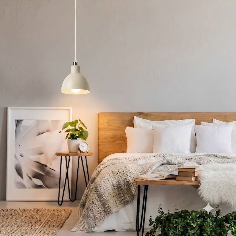 ARTEFACTO COLGANTE DECORATIVO ALPHA Lámpara Colgante Alpha Beige