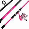 Combo Okuma Vibe Caña 2,10 Mts Fucsia