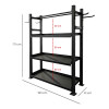 Rack Multifuncional para Accesorios de Gimnasio Reebok Rack Multifuncional Para Accesorios De Gimnasio Reebok