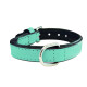 COLLAR DE PIEL ACOLCHADO GLORIA 45CM AZUL COLLAR DE PIEL ACOLCHADO GLORIA 45CM AZUL