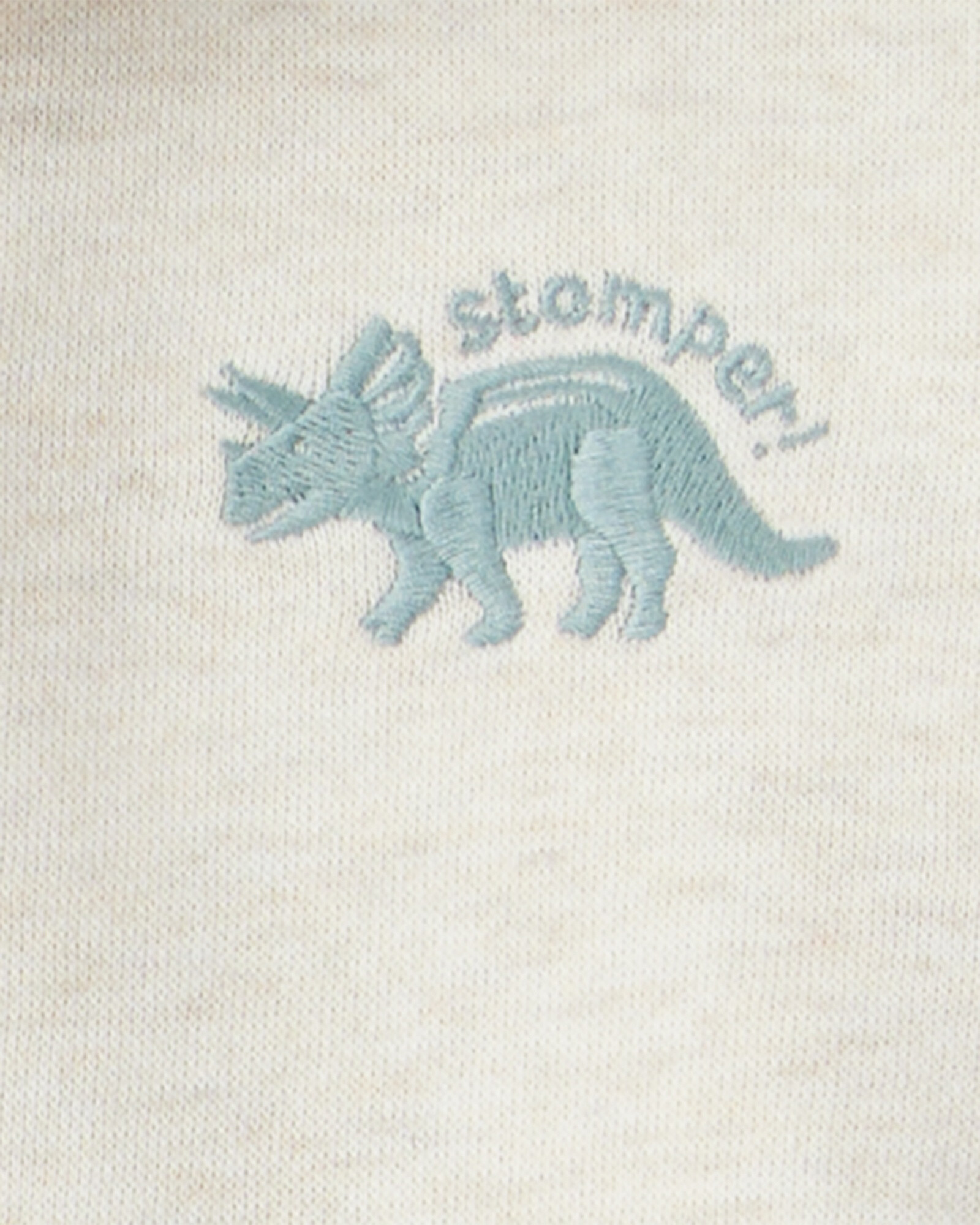 Set dos piezas de algodón, pantalón y canguro, diseño dinos Sin color