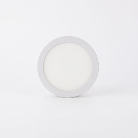 PLRA012 Panel LED Redondo de Adosar 12W Luz Fría