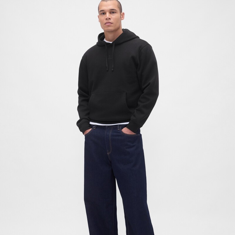 V-FRCH TONAL MINI LOGO RELAXED PO HD BLACK