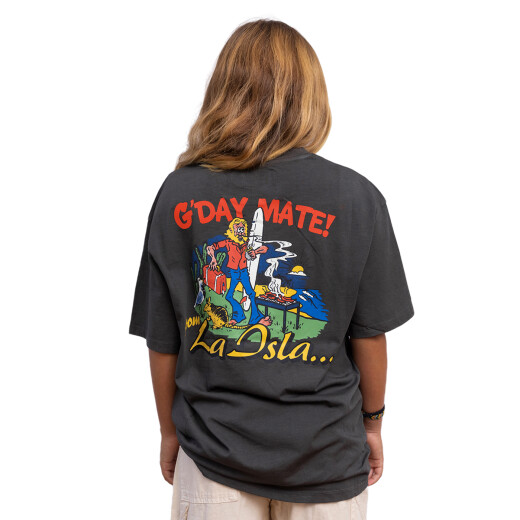 Remera Critical Slide La Isla Mate - Negro Remera Critical Slide La Isla Mate - Negro