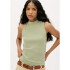 CAMISETA REGATA FEM VERDE CLARO