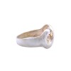 Anillo Infinito-Plata y Oro-Sin Piedra-AN5722 sinpiedra