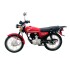 Moto Buler Work 150cc Rayos Rojo