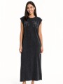 VESTIDO IVERELLE GRIS OSCURO