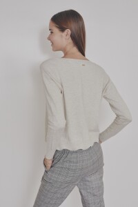 Pantalon Escoces Gris
