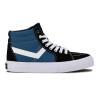 Pony Bota Casual Lona Unisex - Negro/marino Negro-marino