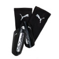 Canilleras Puma s Ultra c/malla Light Strap Negro - Plateado
