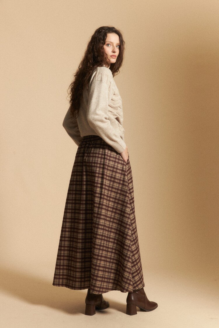 FALDA NEROLI Marron