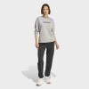 Buzo Adidas Essentials Big Linear French Terry Gris