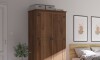 Ropero 2 puertas 1 Cajón Madera - Linea Mexicana Nogal