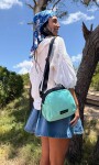 BANDOLERA MORRAL GINSENG AQUA