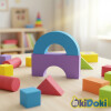 Set de bloques de goma eva multicolor 50 pcs Set de bloques de goma eva multicolor 50 pcs