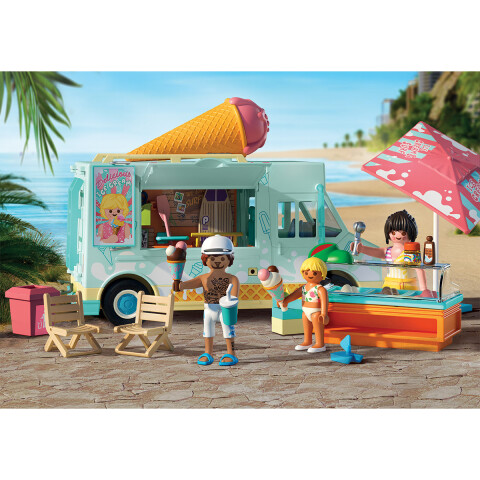Camión de Helado con Tienda Surf Playmobil 101 Piezas U