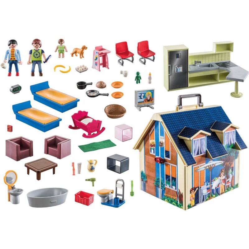 Playmobil Dollhouse Maletín Casita de Muñecas Playmobil Dollhouse Maletín Casita de Muñecas