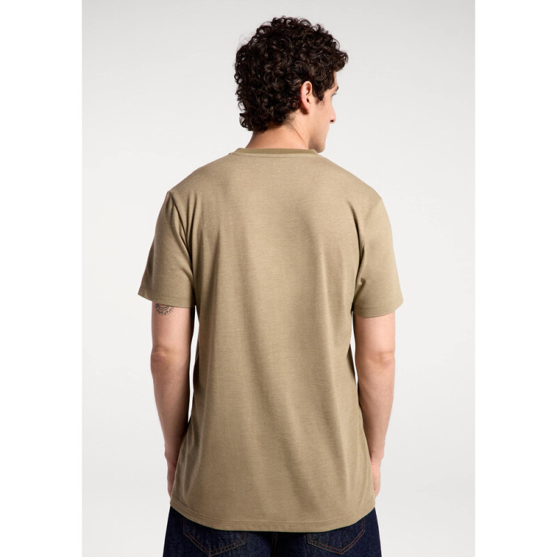CAMISETA MM MASC OLIVA MESCLA