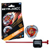 Beyblade X Xtreme Trompo + Lanzador Hasbro UX Hammer Incendio 3-70H