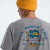Remera Evolution sky Tnf Mid Grey Heather