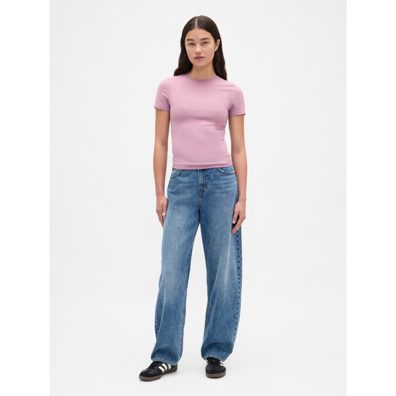 SS CLOSEKNIT CREW - 23 1/2 WISPY MAUVE 902